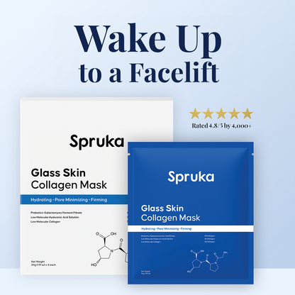 Spruka™ Glass Skin Collagen Mask